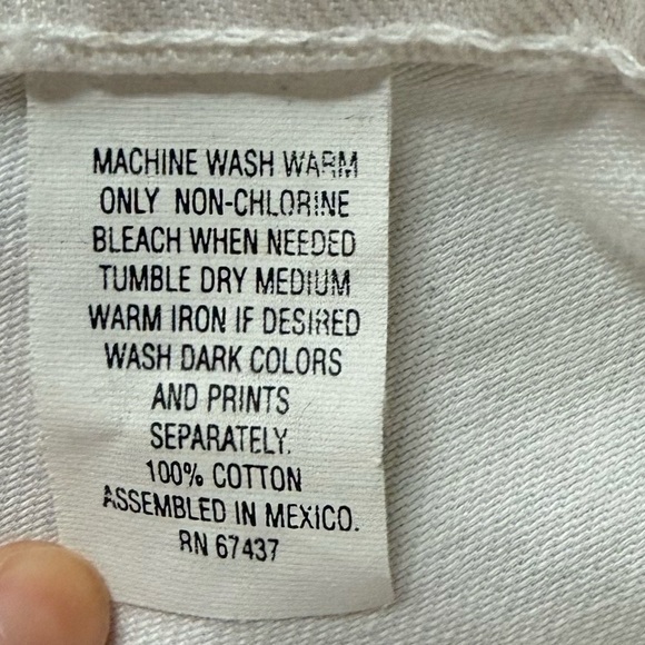 Paris Sport Club 90s Button Fly Denim Shorts - Picture 3 of 6